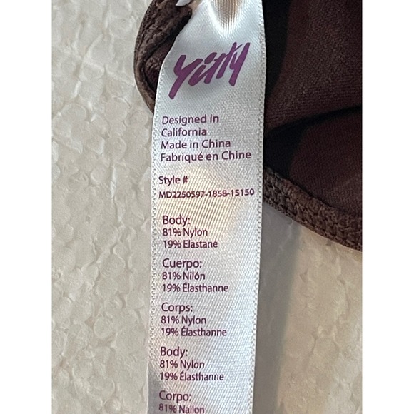 Yitty Nearly Naked Shaping Midi‎ Bra Brown XL XXL Seamless Comfort Support - Picture 7 of 12